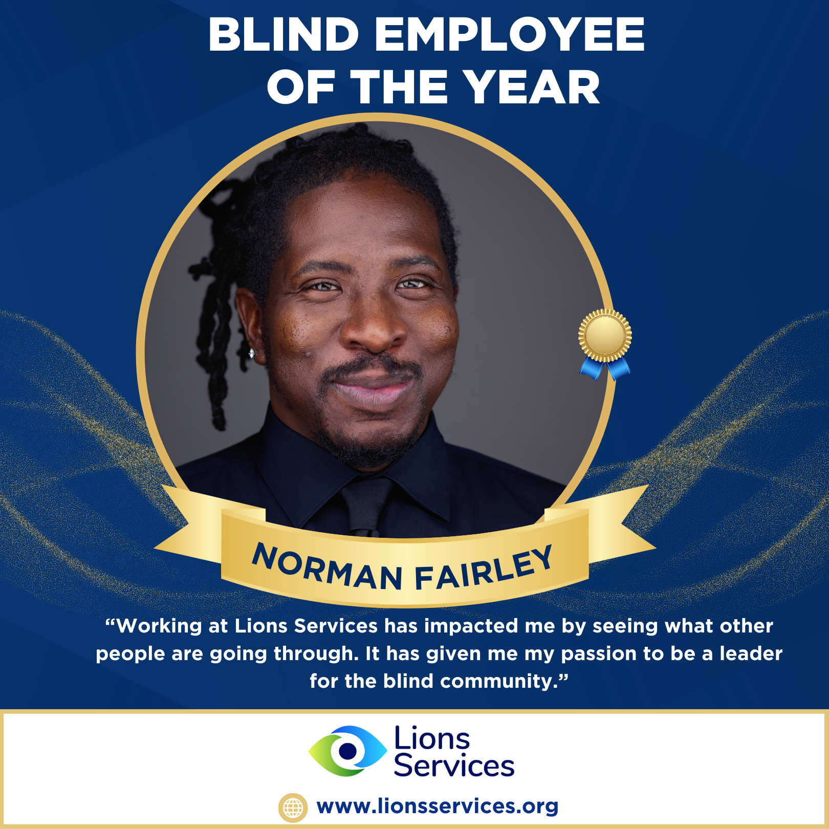Blind Employee Of the Year