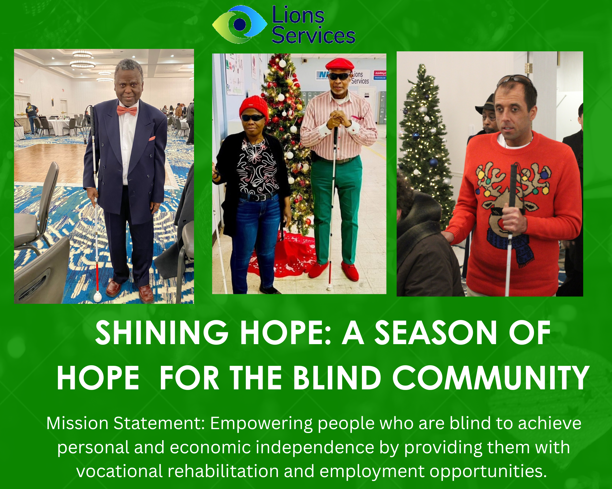 Shining Hope: A Season of Hope for the Blind Community