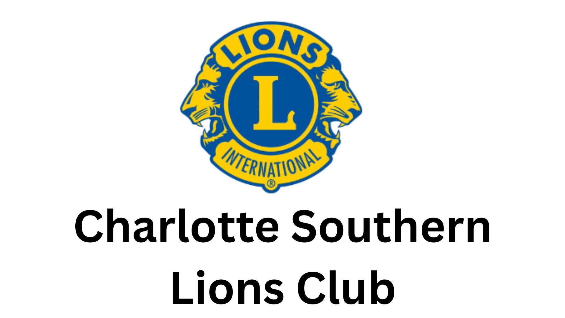 Charlotte Southern Lions Club logo