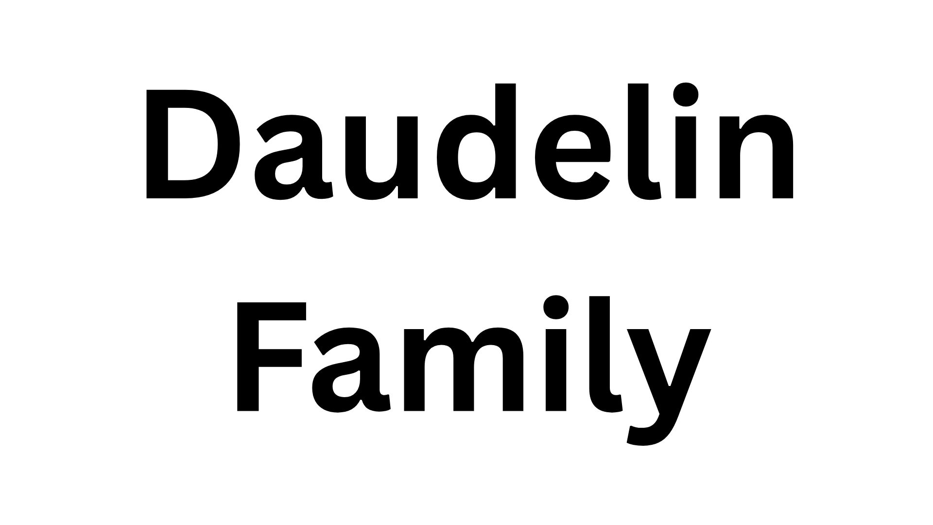 Daudelin Family logo